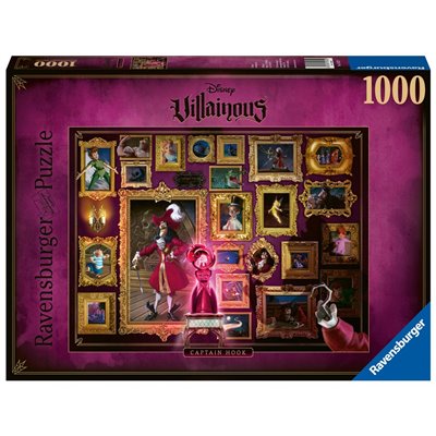 Ravensburger Παζλ 1000 Τεμ. DC Κάπτεν Χουκ 