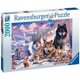 Ravensburger Παζλ 2000 Τεμ. Λύκοι Στο Χιόνι 