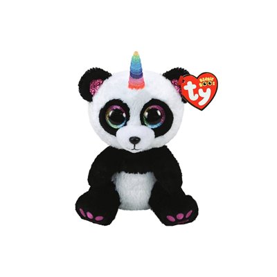 ty Beanie Boos Paris Χνουδωτό Πάντα Μονόκερος 15Εκ 