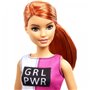 Mattel Barbie Wellness Ημέρα Ομορφιάς Fitness Κούκλα - Γυμναστική 