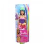 Mattel Barbie Dreamtopia Πριγκίπισσα Κούκλα Με Καστανά Μαλλιά Και Πράσινη Ανταύγεια 