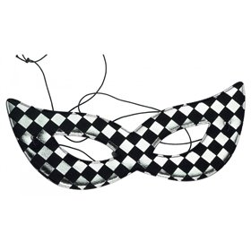 Fun Fashion Μάσκα Ματιών Καρώ 