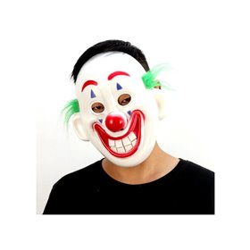 CLOWN Πλαστικη Μασκα Red Suit 