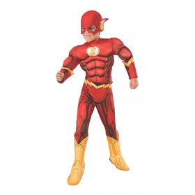 Rubies DC Superhero The Flash Αποκριάτικη Στολή Deluxe 7-8 Ετών  Rubies DC Superhero The Flash Αποκριάτικη Στολή Deluxe 7-8 Ετών