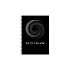 A&ampG PAPER Back To Black Τετράδιο Σπιράλ B5 17X24 Εκ. 1 Θεμάτων - 5 Σχέδια 