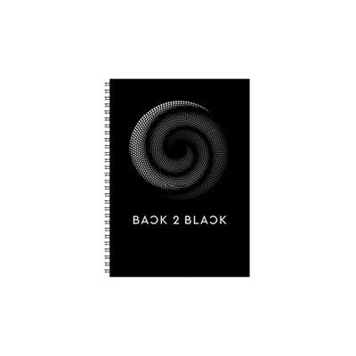 A&ampG PAPER Back To Black Τετράδιο Σπιράλ A4 21X29.7 Εκ. 1 Θεμάτων - 5 Σχέδια 