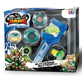 Auldey Toys Infinity Nado Athletic Metal Series - Glittering Butterfly  Auldey Toys Infinity Nado Athletic Metal Series - Glittering Butterfly