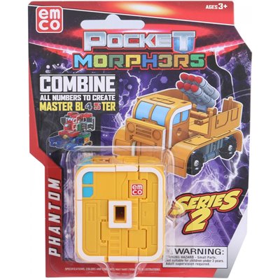 Just toys Pocket Morphers Νούμερα Σειρά 2 - 10 Σχέδια 