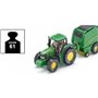 siku Τρακτέρ John Deere Με Πρέσα 