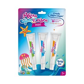 HOLLYTOON Aqua Dabra Paint Μπογιές 3 Τεμαχίων  HOLLYTOON Aqua Dabra Paint Μπογιές 3 Τεμαχίων