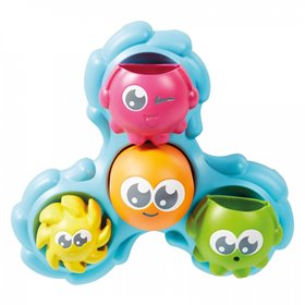 TOMY Toomies Βρεφικό Παιχνίδι Μπάνιου Περιστρεφόμενο Χταπόδι Για 12+ Μηνών  TOMY Toomies Βρεφικό Παιχνίδι Μπάνιου Περιστρεφόμενο Χταπόδι Για 12+ Μηνών