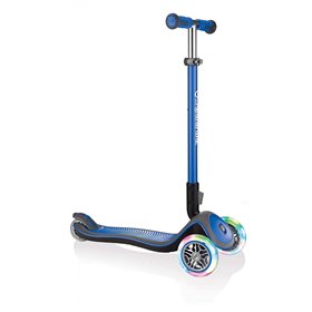 Globber Scooter Elite Flash Light Wheels - Navy Blue ( Μπλε ) 