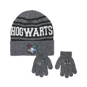Cerda Σκούφος Και Γάντια Harry Potter - Γκρι 