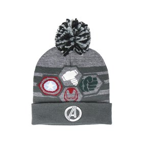 Cerda Σκούφος Pompon Avengers Γκρι 