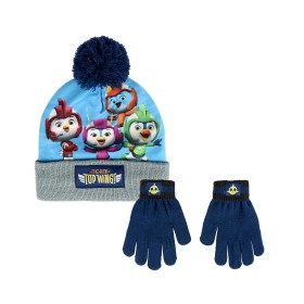 Cerda Σετ Σκούφος Και Γάντια Top Wing Μπλε 