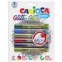 CARIOCA Glitter Glue Mix Κόλλα Με Γκλίτερ 6 Τεμάχια 