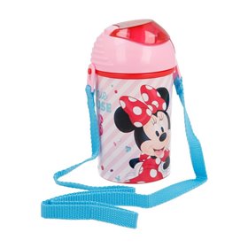 Stor Minnie Mouse Πλαστικό Παγούρι Pop Up Flip 450 Ml 
