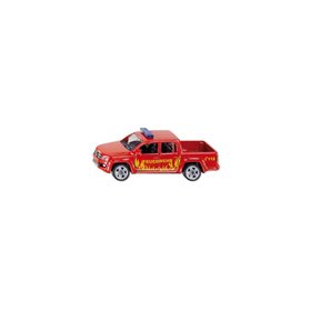 siku Ημιφορτηγάκι Πυροσβεστικής Με Ανοιχτή Καρότσα Pick Up 