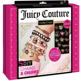 Make It Real Juicy Couture Gold 5 DIY Chains And Charms 