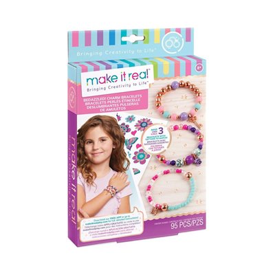 Make It Real Bedazzled Charm Bracelets Blooming Creativity 