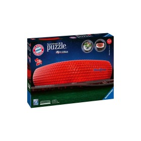 Ravensburger 3D Puzzle Night Edition 216 Τεμ. Allianz Arena  Ravensburger 3D Puzzle Night Edition 216 Τεμ. Allianz Arena