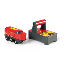 Brio World Τηλεκατευθυνόμενη Μηχανή Τρένου  Brio World Τηλεκατευθυνόμενη Μηχανή Τρένου