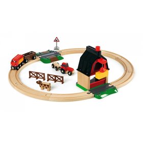 Brio World Σιδηροδρομικό Σετ Φάρμα  Brio World Σιδηροδρομικό Σετ Φάρμα