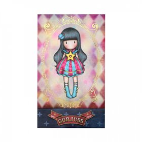 Santoro London Gorjuss Circus Matchbook Μπλοκάκι Σημειώσεων Moon Buttons 