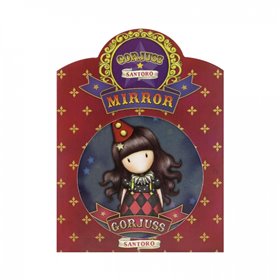 Santoro London Gorjuss Circus Pocket Mirror Καθρέπτης Τσέπης Harlequin 