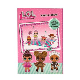Totum L.O.L. Surprise Σετ Χειροτεχνίας Με Αυτοκόλλητα Make A Scene 
