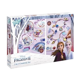 Totum Disney Frozen II Σετ Ζωγραφικής Και Κατασκευή Βραχιολάκια 2 Σε 1 