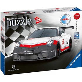 Ravensburger 3D Puzzle 108 Τεμ. Porsche GT3 Cup  Ravensburger 3D Puzzle 108 Τεμ. Porsche GT3 Cup
