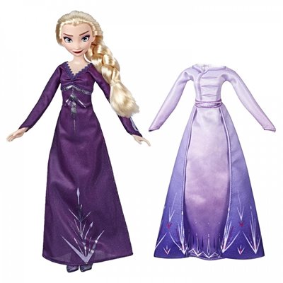 Hasbro Disney Frozen II Arendelle Fashions Έλσα Κούκλα Μόδας Με 2 Φορέματα 