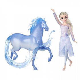 Hasbro Disney Frozen II Έλσα Κούκλα Μόδας Και Nokk Άλογο 