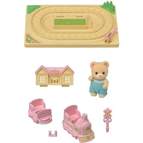 Epoch Sylvanian Families: Choo Choo Train Τσαφτσούφ Τραινάκι 