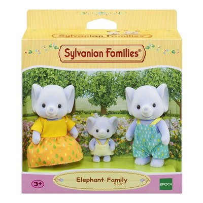 Epoch Sylvanian Families: Elephant Family Οικογένεια Ελεφάντων 