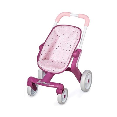 Smoby Baby Nurse Pop Pushchair Καροτσάκι Κούκλας - Ροζ 