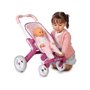 Smoby Baby Nurse Pop Pushchair Καροτσάκι Κούκλας - Ροζ 