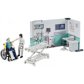 bruder Bworld Health Station Νοσοκομείο Με Ασθενή Και Γιατρό  bruder Bworld Health Station Νοσοκομείο Με Ασθενή Και Γιατρό