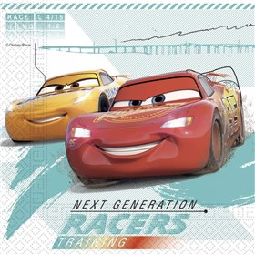 PROCOS Disney Cars High Speed Χαρτοπετσέτες Τρίφυλλες 33X33 Εκ. - 20 Τμχ  PROCOS Disney Cars High Speed Χαρτοπετσέτες Τρίφυλλες 33X33 Εκ. - 20 Τμχ