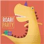 PROCOS Dinosaur Roar Party Χαρτοπετσέτες Τρίφυλλες 33X33 Εκ. - 20 Τμχ 