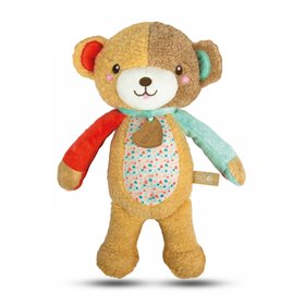 baby Clementoni Baby For You Βρεφικό Χνουδωτό Αρκουδάκι Δραστηριοτήτων Για 0+ Μηνών 