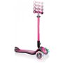 Globber Scooter Elite Flash Light Wheels - Deep Pink ( Ροζ ) 