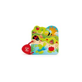 Hape Early Explorer Baby Is Bug Ξύλινο Βιβλιαράκι  Hape Early Explorer Baby Is Bug Ξύλινο Βιβλιαράκι