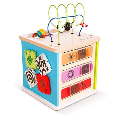 Hape Baby Einstein Kids II Innovation Station Ξύλινος Κύβος Δραστηριοτήτων 