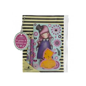 Santoro London Gorjuss Fiesta Μίνι Σχολικό Σετ Με Σημειωματάριο - The Dreamer  Santoro London Gorjuss Fiesta Μίνι Σχολικό Σετ Με Σημειωματάριο - The Dreamer