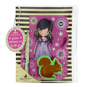 Santoro London Gorjuss Fiesta Μίνι Σχολικό Σετ Με Σημειωματάριο - You Brought Me Love  Santoro London Gorjuss Fiesta Μίνι Σχολικό Σετ Με Σημειωματάριο - You Brought Me Love