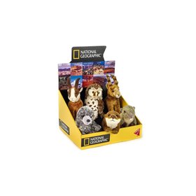 National Geographic Baby Λούτρινα Zωάκια Ευρώπης - 6 Σχέδια (Τεμάχιο) 