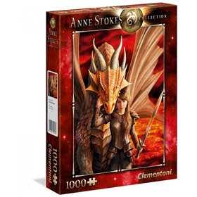 Clementoni Παζλ Anne Stokes Inner Strenght 1000 Τμχ 