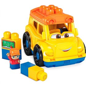 MEGA First Builders Sammy School Bus Σχολικό Όχημα  MEGA First Builders Sammy School Bus Σχολικό Όχημα